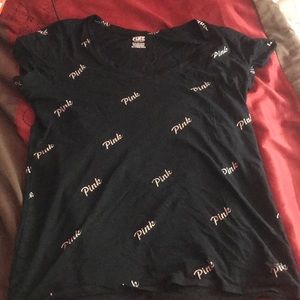 Women’s xs Black Pink shirt